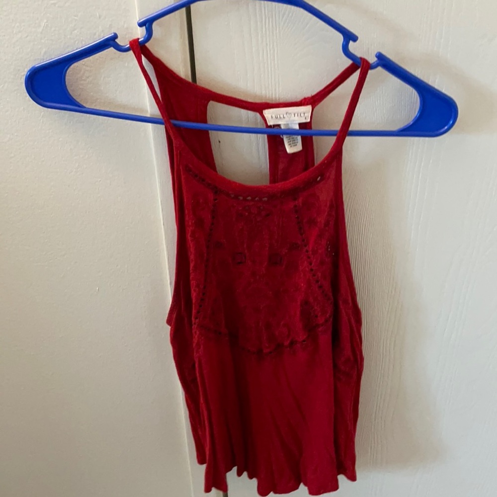 Red tank-never worn